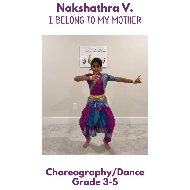 art by Nakshathra V titled I Belong To My Mother